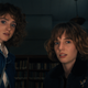 Natalia Dyer and Maya Hawke in Stranger Things season four.